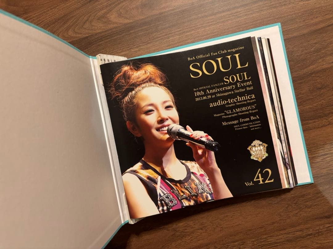 【BoA】ファンクラブ SOUL 会報誌vol.04-56セット　非売品！