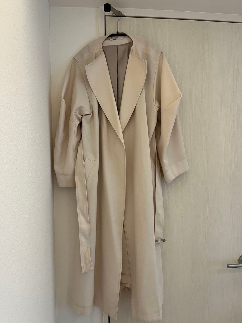 CELFORD セルフォード 春コート ロングコート ベージュ ベルト付 38
