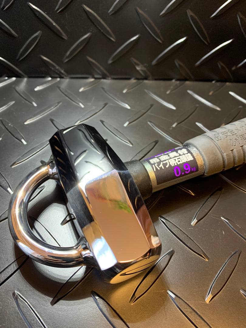 DOGYU土牛　0.9kg吊り金具付石頭鎚　カスタム　カラビナ対応Uフック付き 楽天市場】【土牛】吊り金具付 パイプ柄石頭鎚 ハンマー 3サイズ【 0.9