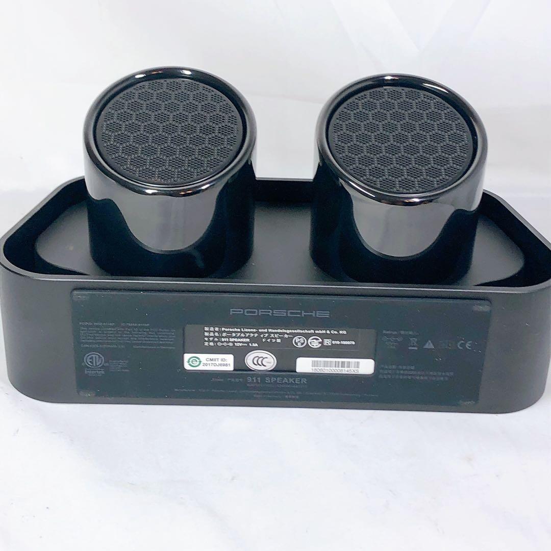 美品】ポルシェ 911 GT3 マフラー型スピーカー インテリア ワイヤレス