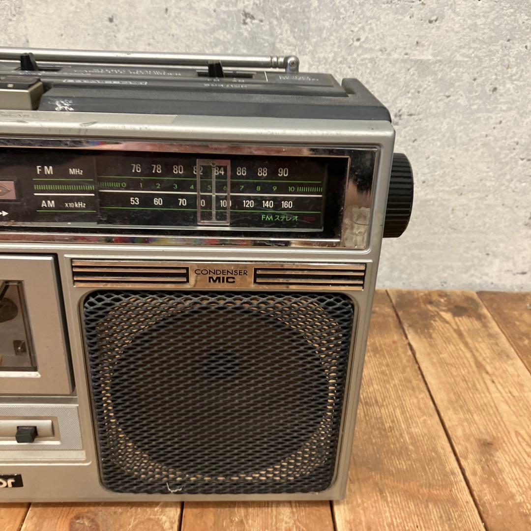 昭和レトロ Victor ビクター ステレオラジオカセットレコーダーRC-646