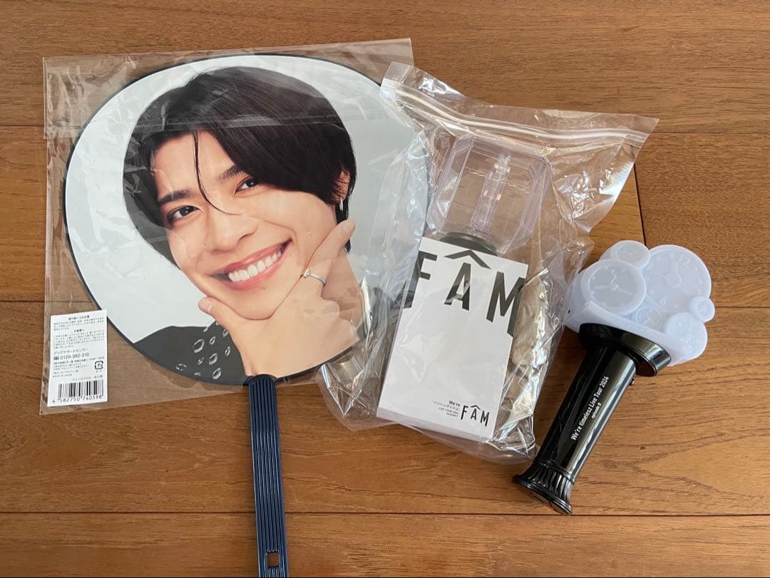 timelesz ペンライト2本＋松島聡うちわ｜episode1 FAMDOME 中村嶺亜