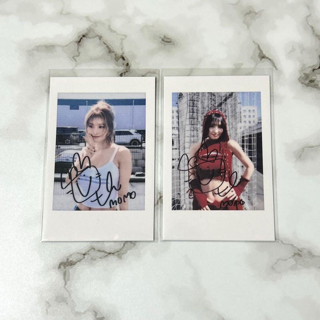 twice モモ ポラロイドトレカ - メルカリ