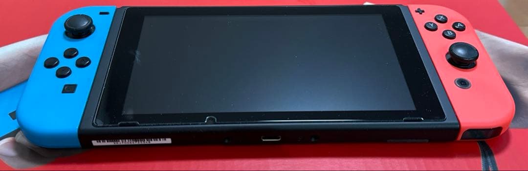 Nintendo Switch本体 Joy-Con ネオンブルー/ ネオンレッド Amazon.com: Nintendo Joy-Con (L) neon red / (R) neon Blue : Video