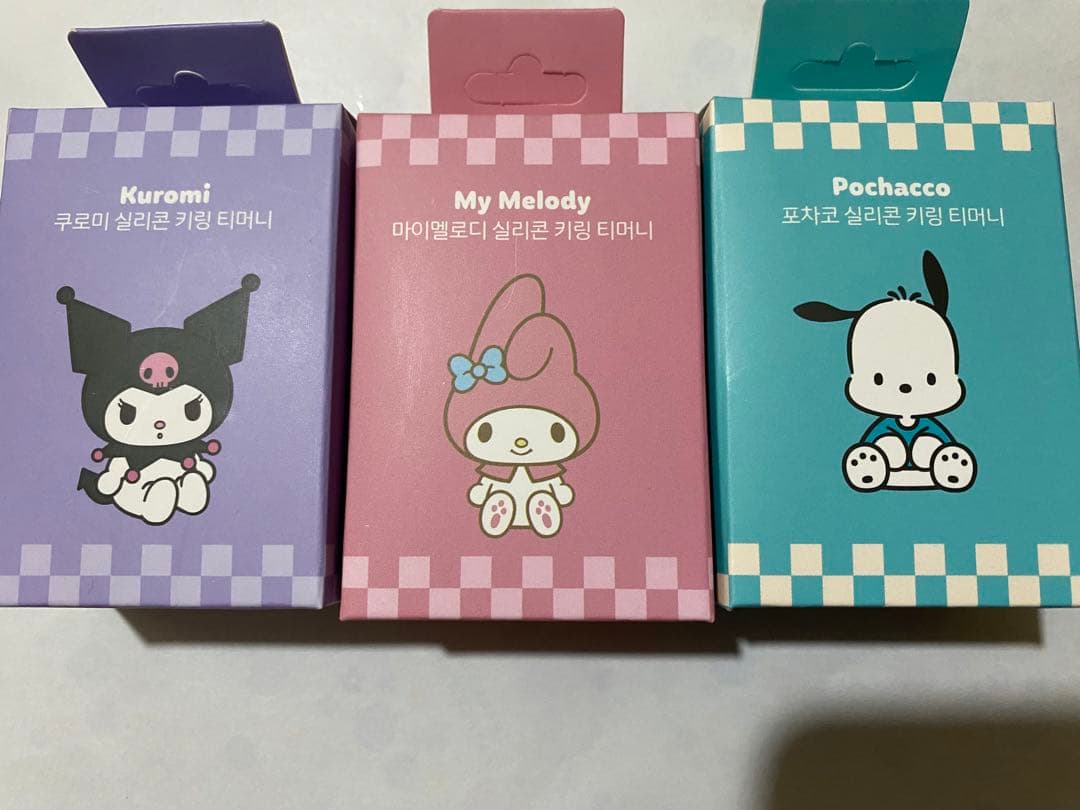 3個セット 韓国限定 クロミ•マイメロ　ポチャッコT-money 3個セット 韓国限定 クロミマイメロ ポチャッコT-money｜Yahoo!フリマ