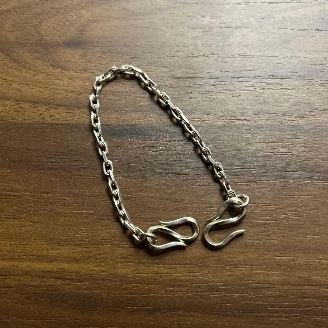 vihod シルバーフックデザインブレスレット vihod シルバーフックデザインブレスレット - メルカリ