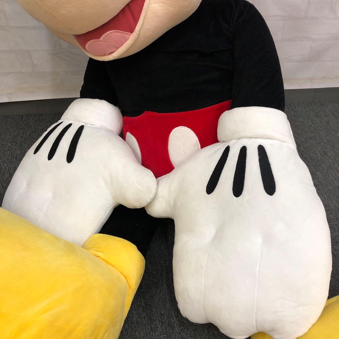 即決 Disney ディズニー ミッキーマウス 特大 ぬいぐるみ 約145cm