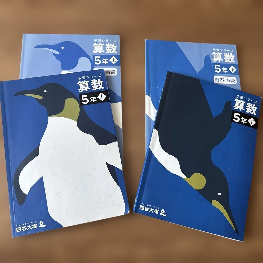 四谷大塚 学習シリーズ 5年 算数 上下 解答解説付 - メルカリ