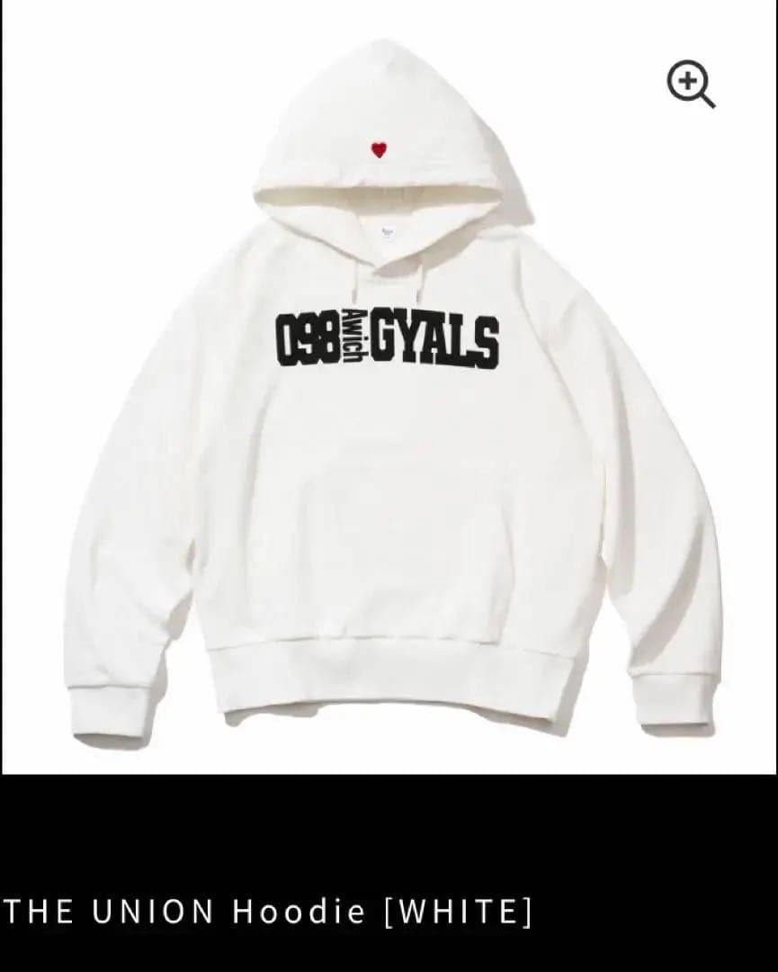 即日発送Awich THE UNION hoodie White XLサイズ