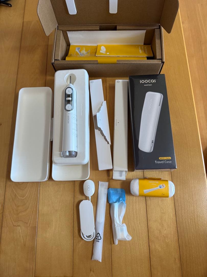 Soocas NEOS II 電動歯ブラシ トラベルセット Amazon.co.jp: Soocas NEOS II 電動歯ブラシ ジェットウォッシャー 一