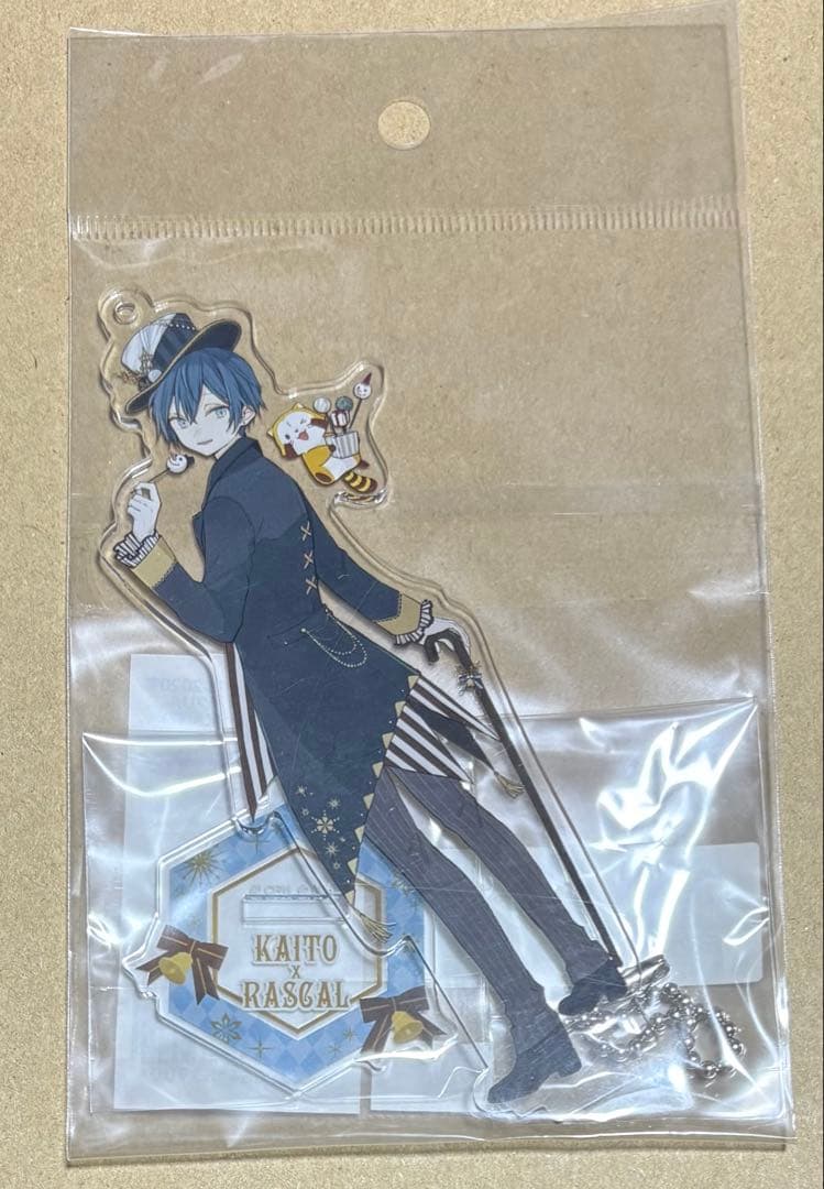 な*お様 KAITO スタンド付きアクリルキーホルダー 初音ミク✕ラスカル202 な*お様 KAITO スタンド付きアクリルキーホルダー 初音ミク✕ラスカル