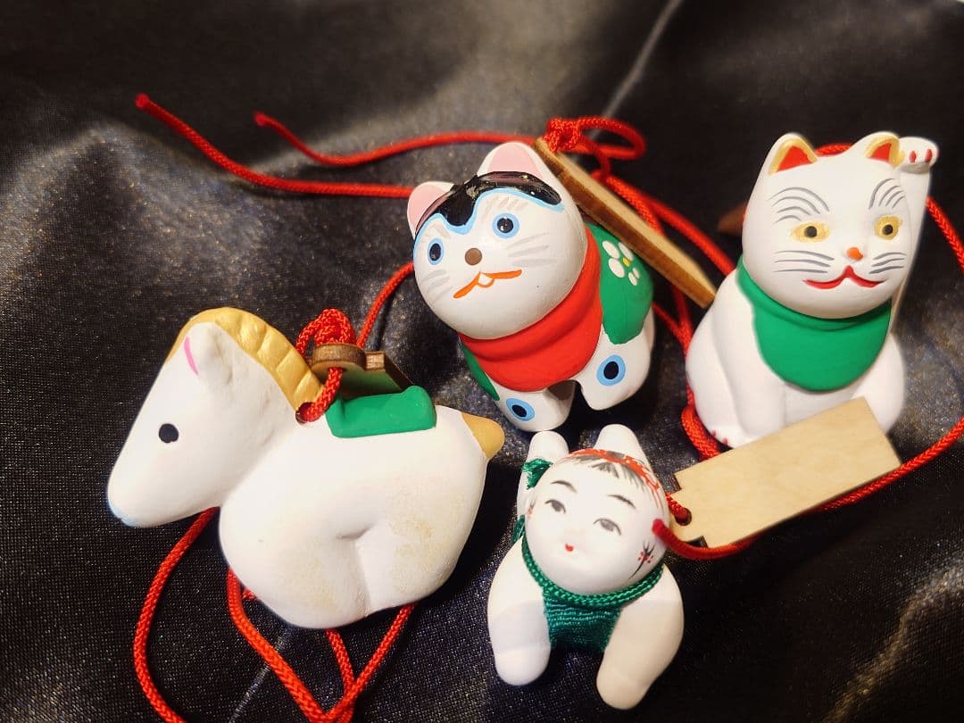 スターバックス 福玉 4点セット JIMOTO Made]縁起物チャーム|グッズ|goods-main|スターバックス