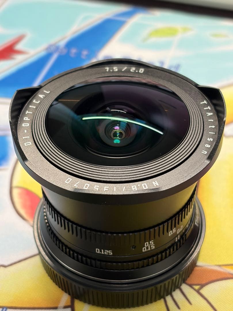 TTArtisan 7.5mm f/2 C 単焦点魚眼レンズ RFマウント 銘匠光学 TTArtisan 7.5mm f/2 C Fisheye 単焦点 魚眼レンズ 発売