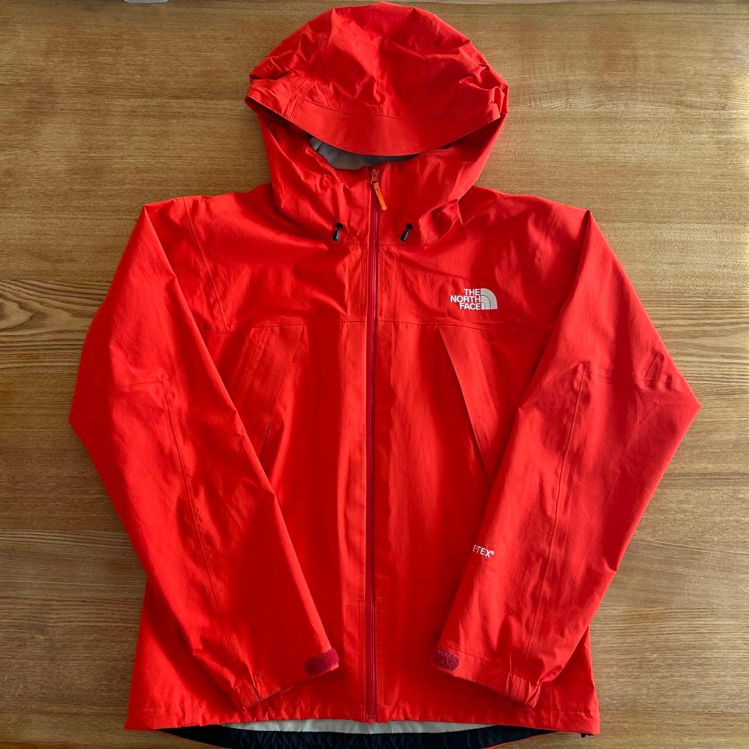 ノースフェイス ゴアテックス 赤 L ネバーストップエクスプローリング