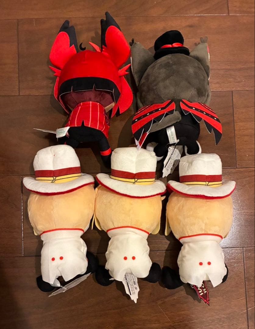 ハズビンホテルへようこそ　ラウ１ ぬいぐるみ ルシファー　アラスター　ハスク