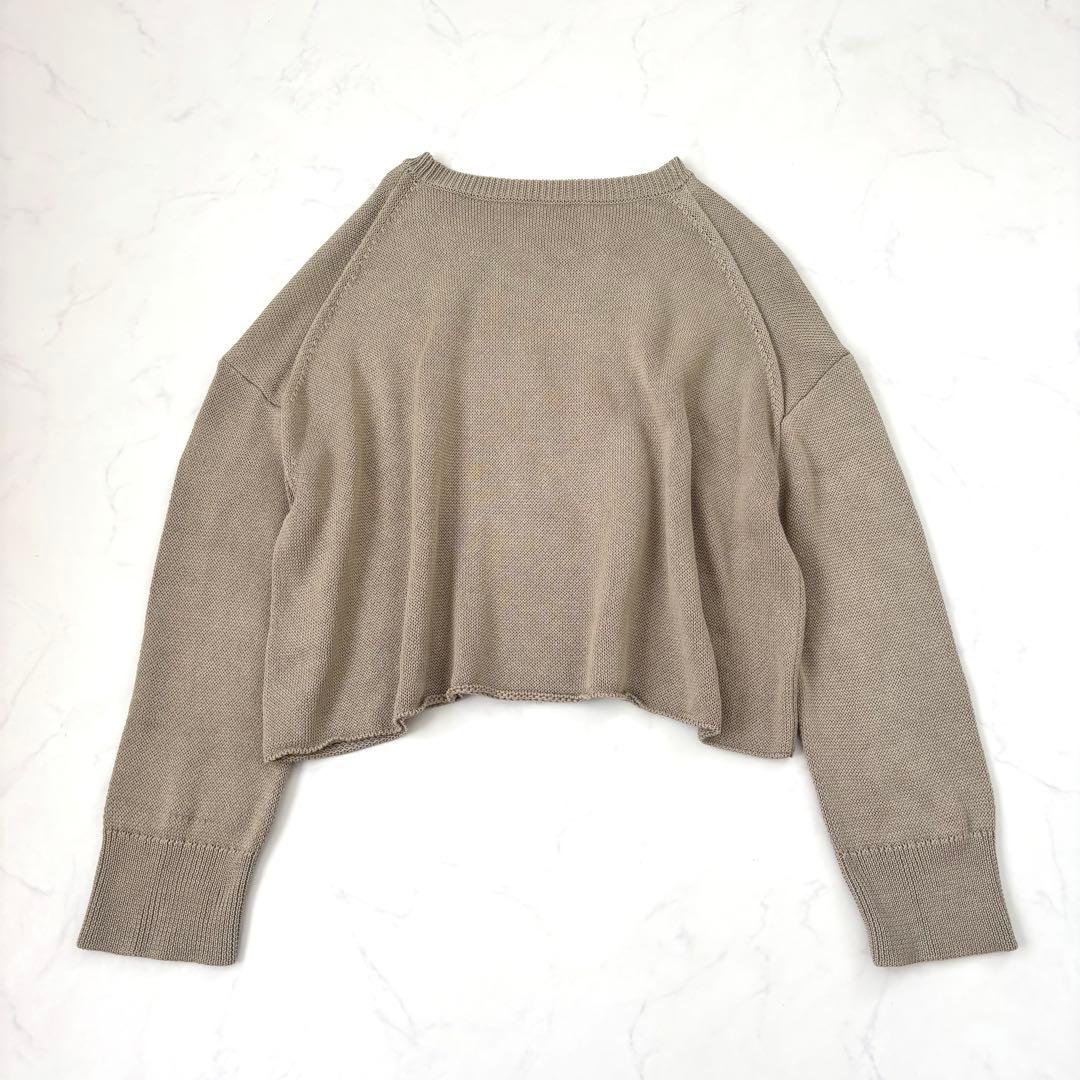 24SS 完売品】ドゥーズィエムクラス Beautyプルオーバー ベージュ系