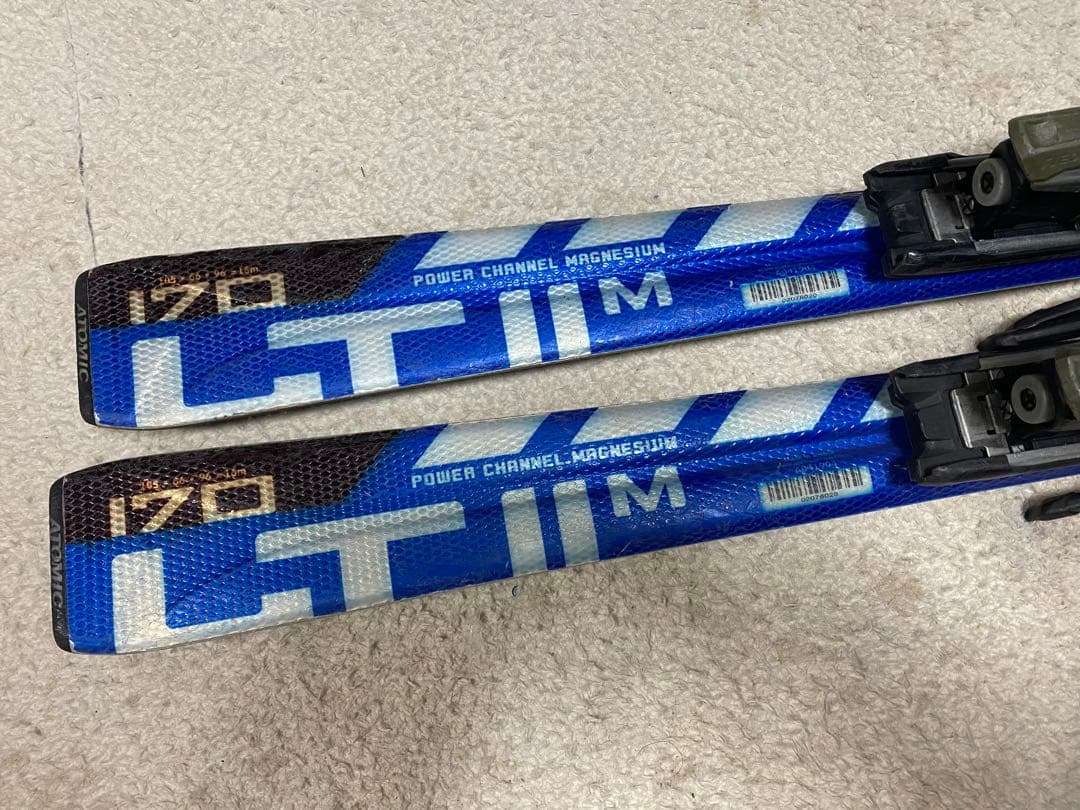 アトミック ATOMIC LT II 170cmスキー板中古 - メルカリ