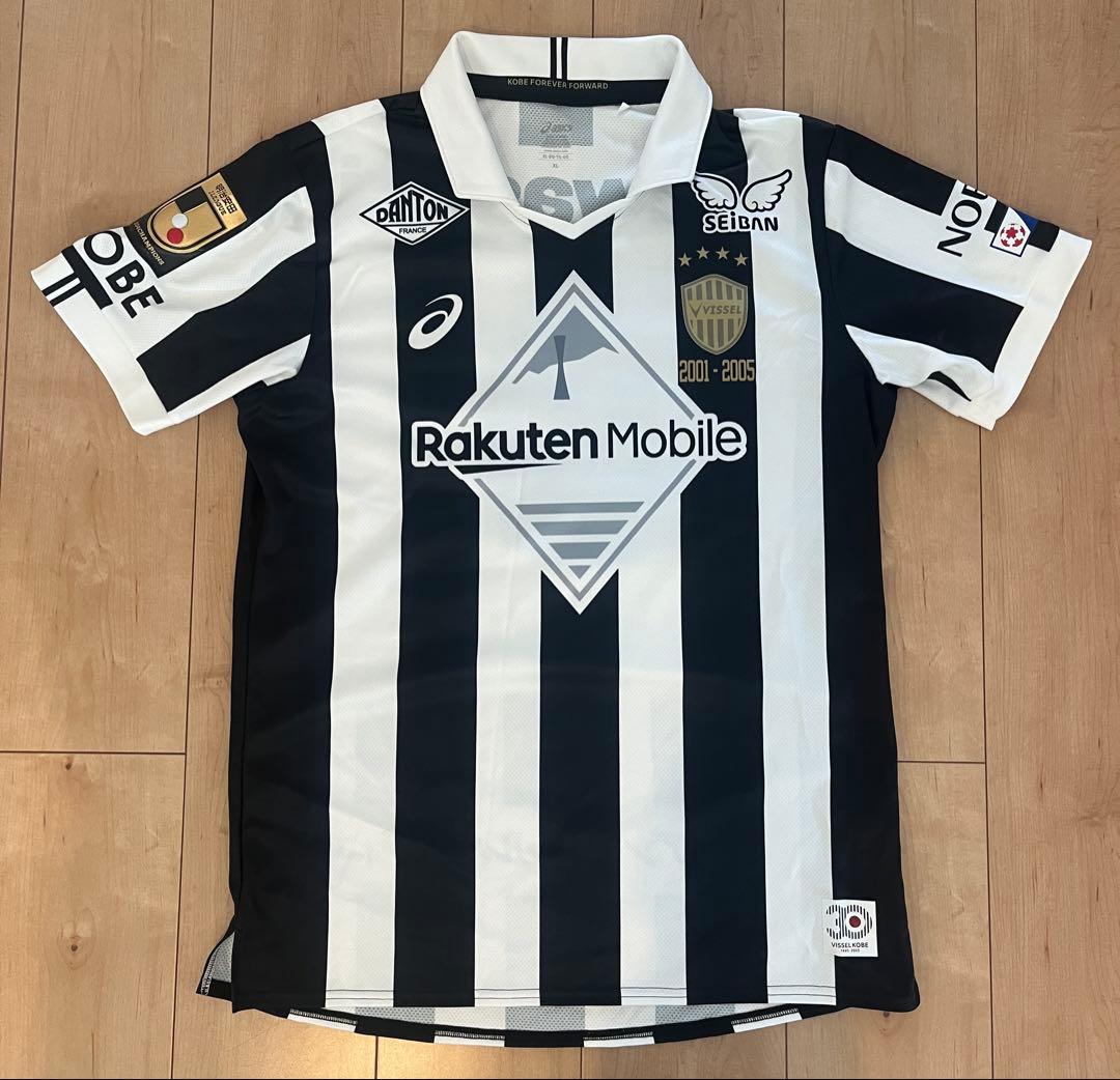 受注生産品】ヴィッセル神戸30周年記念ユニフォーム キングカズ XLサイズ