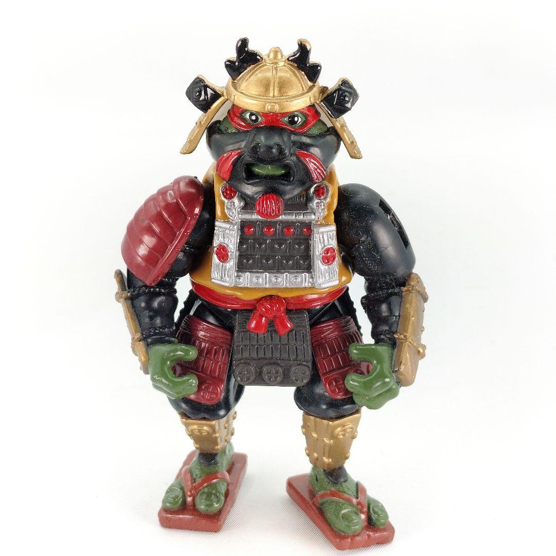 ミュータントタートルズ サムライラファエロ フィギュア 武者 現状品