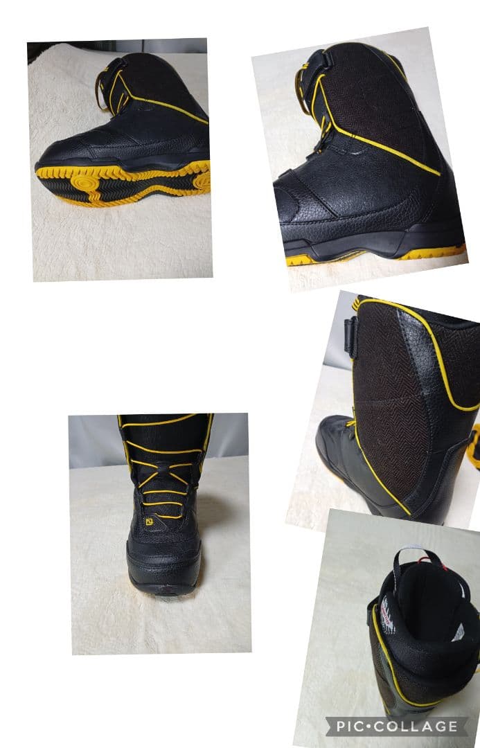 ディーラックス ALPHA スノーボードブーツ 25.5cm グラトリ　パウダー