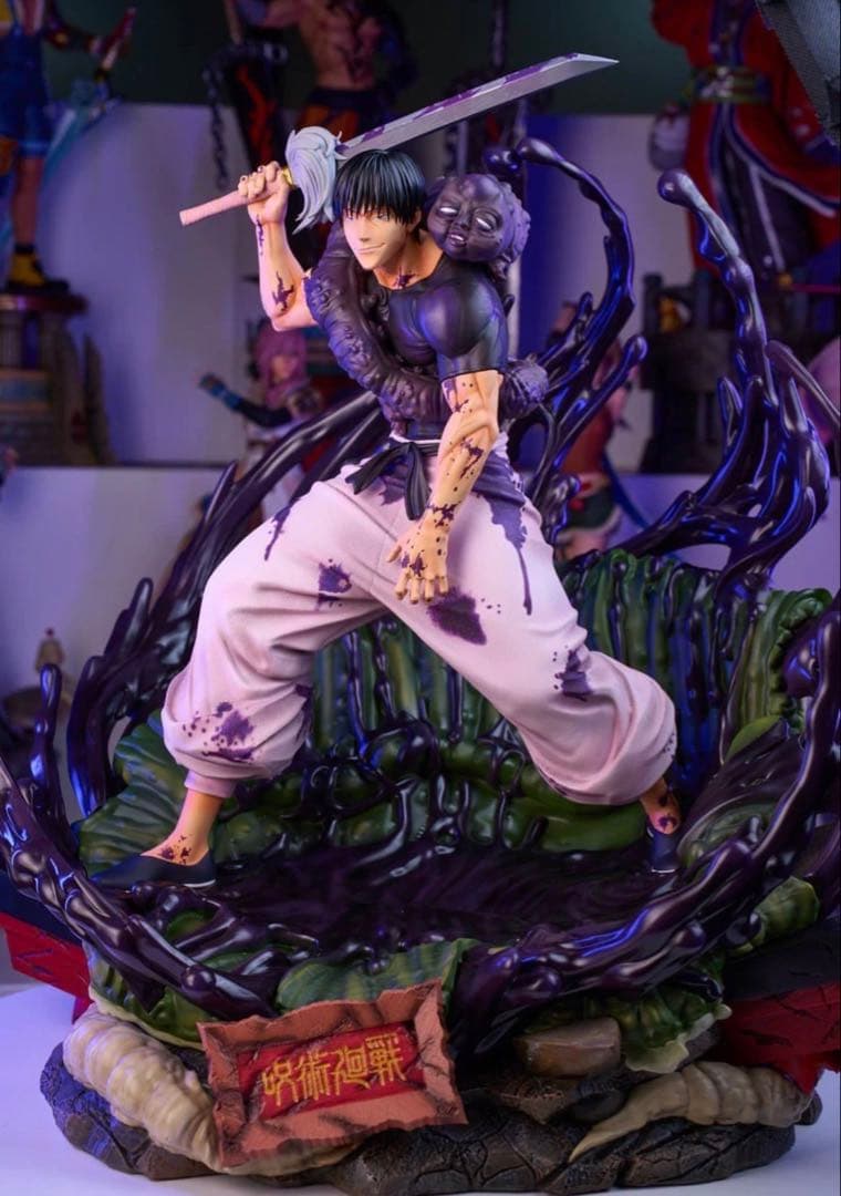 呪術廻戦 伏黒甚爾 ガレージキット ガレキ スタチュー② - メルカリ