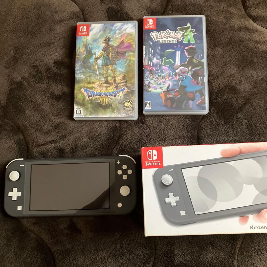Nintendo Switch Lite グレー 本体 + ゲーム2本 Amazon.co.jp: Nintendo Switch Lite グレー : ゲーム