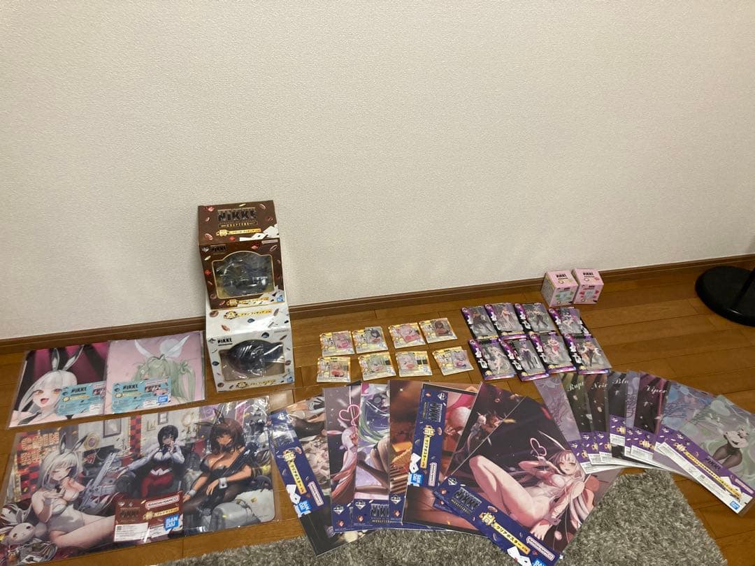 NIKKE 1番くじChapter5 A.B.C.E.F.G.H.I38個セット 一番くじ 勝利の女神：NIKKE CHAPTER5」，2025年8月上旬に発売。バニー