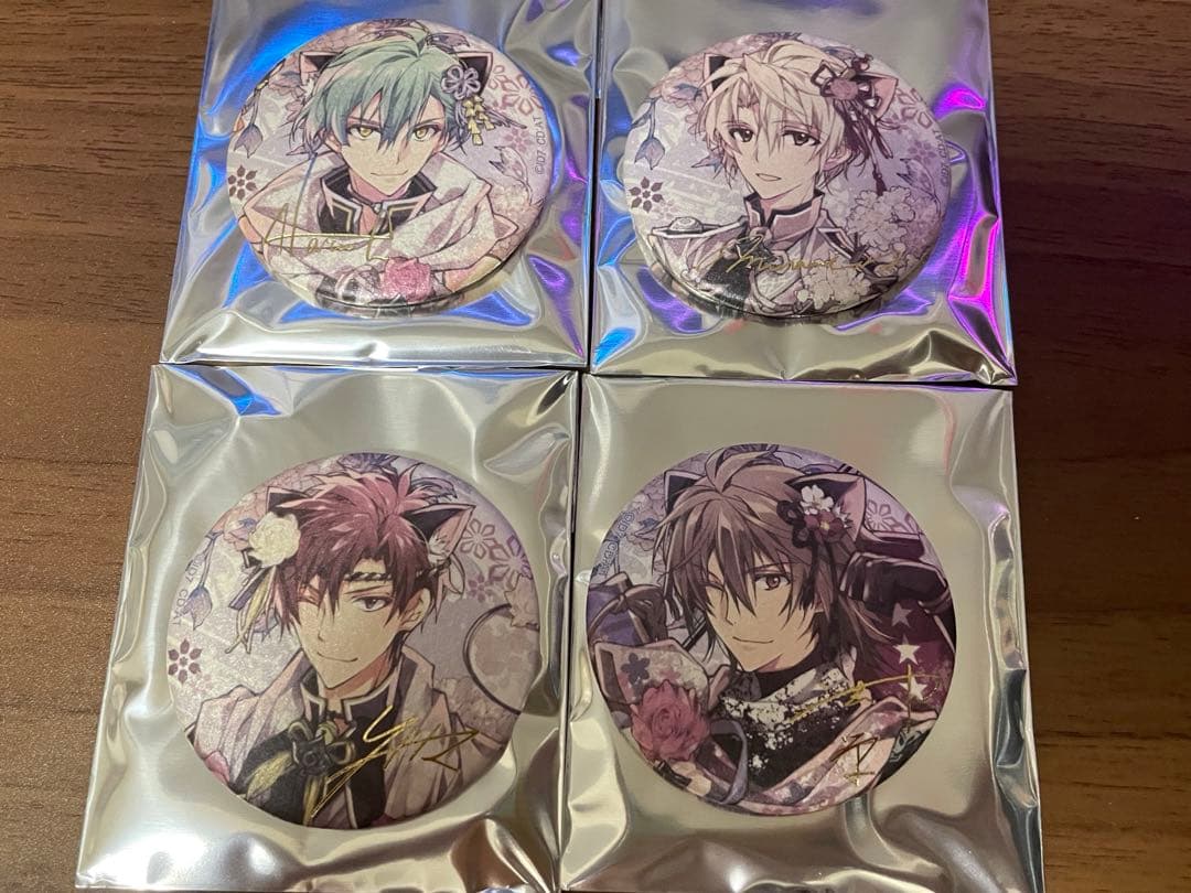 アイドリッシュセブン 亥清悠 狗丸トウマ 棗巳波 御堂虎於 6周年 缶