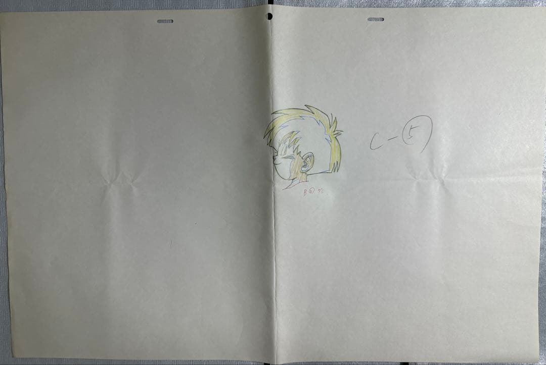 ドラゴンボール　A3原画　ミスターサタン　パン