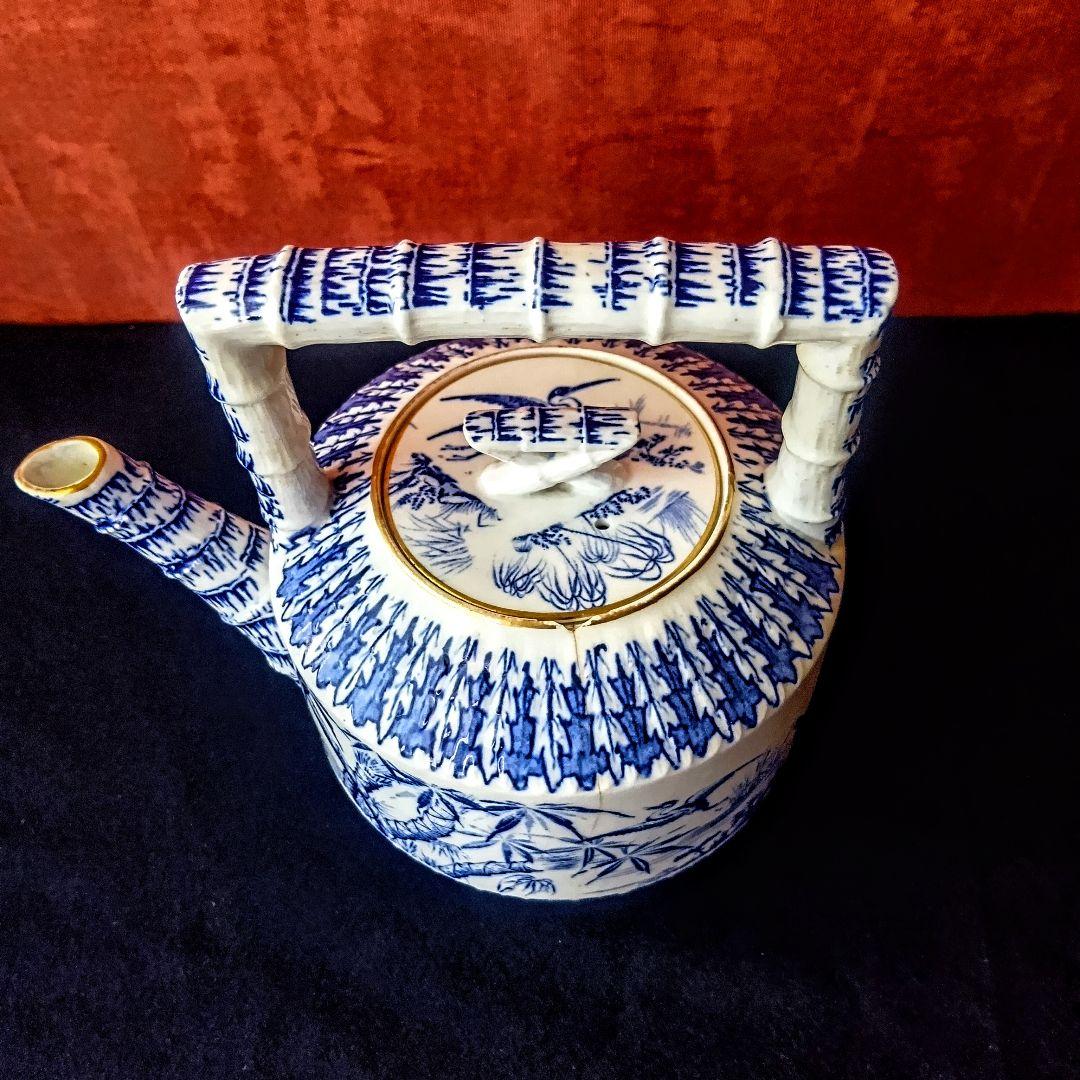 英国アンティーク◇ヴィクトリア朝◇『バンブー』ティーポット
