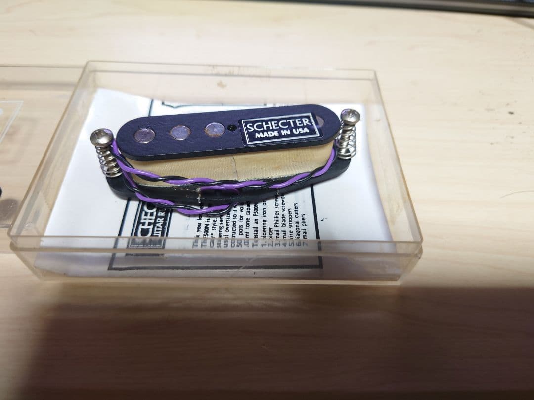 廃盤 SCHECTER MONSTER TONE ST Non Tap Rear