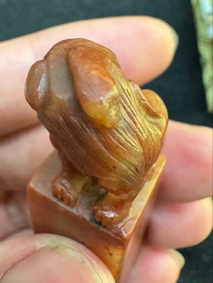 錢瘦鐵（銭痩鉄） 「悦道」朱文印 17×17×55㎜ 寿山石 - メルカリ