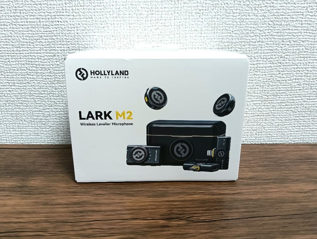 HOLLYLAND LARK M2 （ワイヤレスピンマイク） Amazon.com: Hollyland Lark M2 Wireless Microphone for iPhone