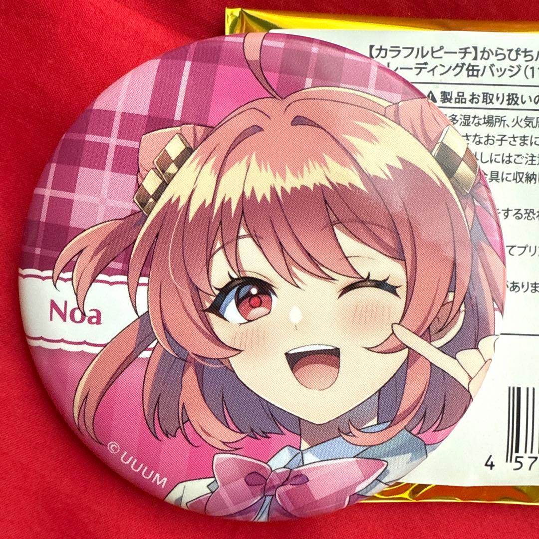 カラフルピーチ からぴち 缶バッジ のあさん からぴちパラダイス の