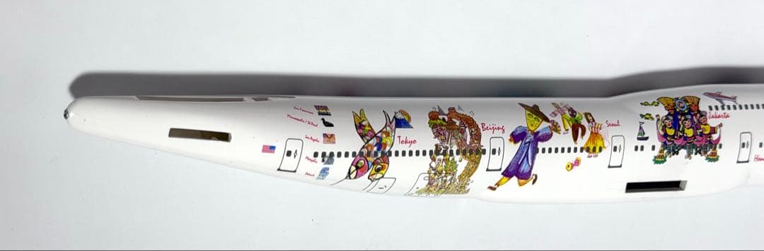 hogan 1/200 B747-400ノースウエスト航空 特別塗装 ギア付 - メルカリ