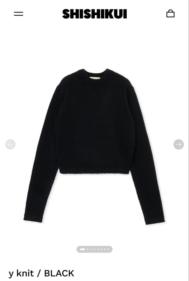SHISHIKUI ✴︎y knit / BLACK✴︎ All – SHISHIKUI