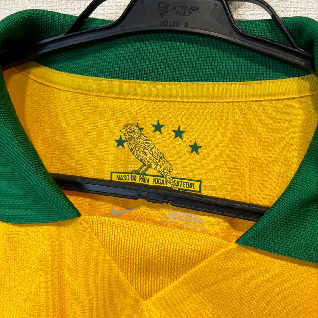 新品 NIKE 2014W杯 ブラジル代表 公式ユニフォーム ゲームシャツ L