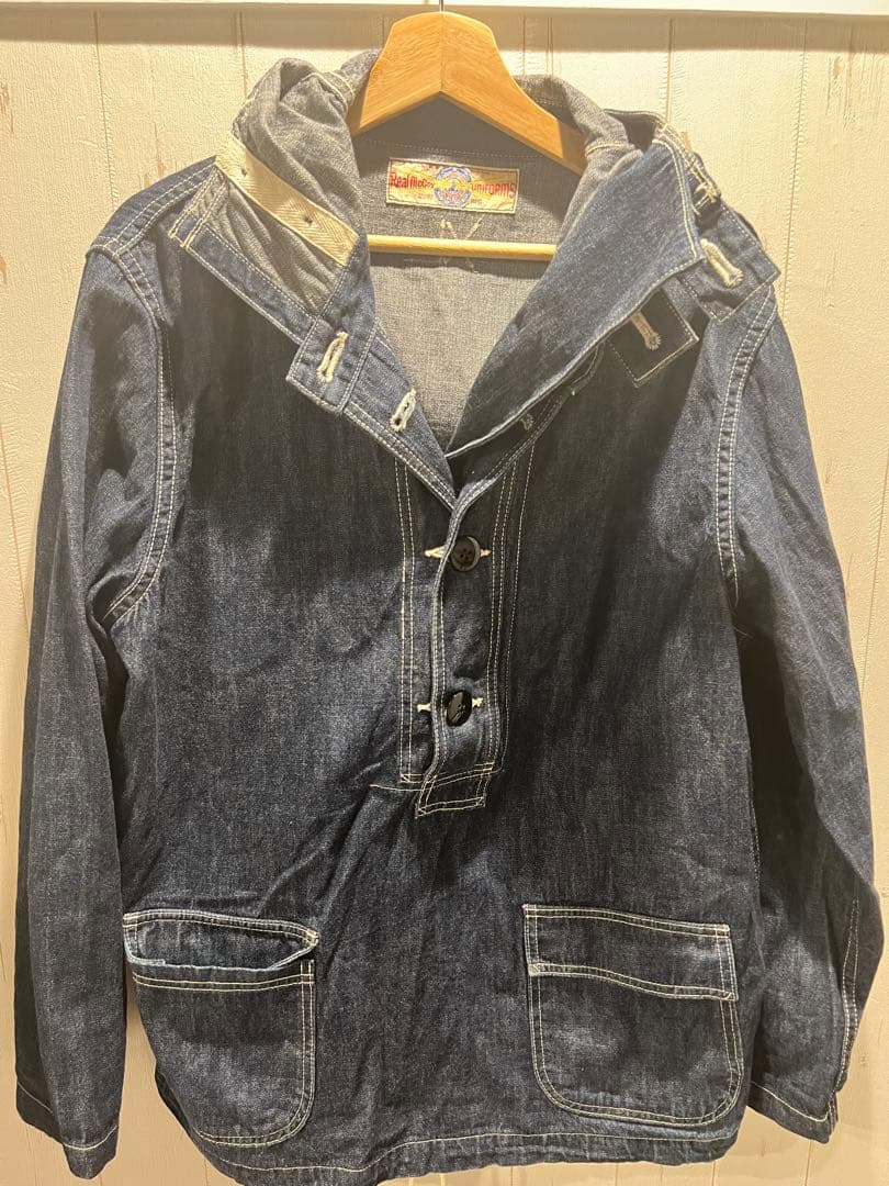 R*m様 ザ・リアルマッコイズ U.S. NAVY デニムパーカー U.S. NAVY DENIM PARKA
