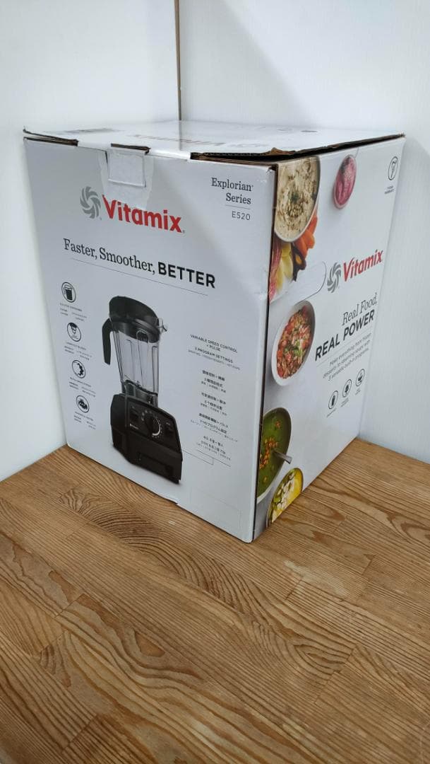 目立った傷や汚れなし】バイタミックスE520 ホワイト 1623 - メルカリ