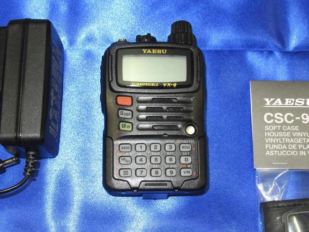 YAESU VX-6 144/430MHz 生産終了 新品同様（オプション付） - メルカリ