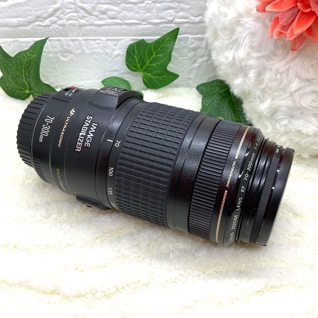 【美品】Canon EF 70-300mm f/4-5.6 IS USMレンズ