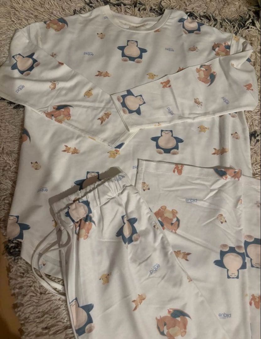 【値下げ中】ジェラートピケ ポケモンスリープ ルームウェアセット お問い合わせ多数につき『GELATO PIQUE meets Pokémon Sleep（ポケモン