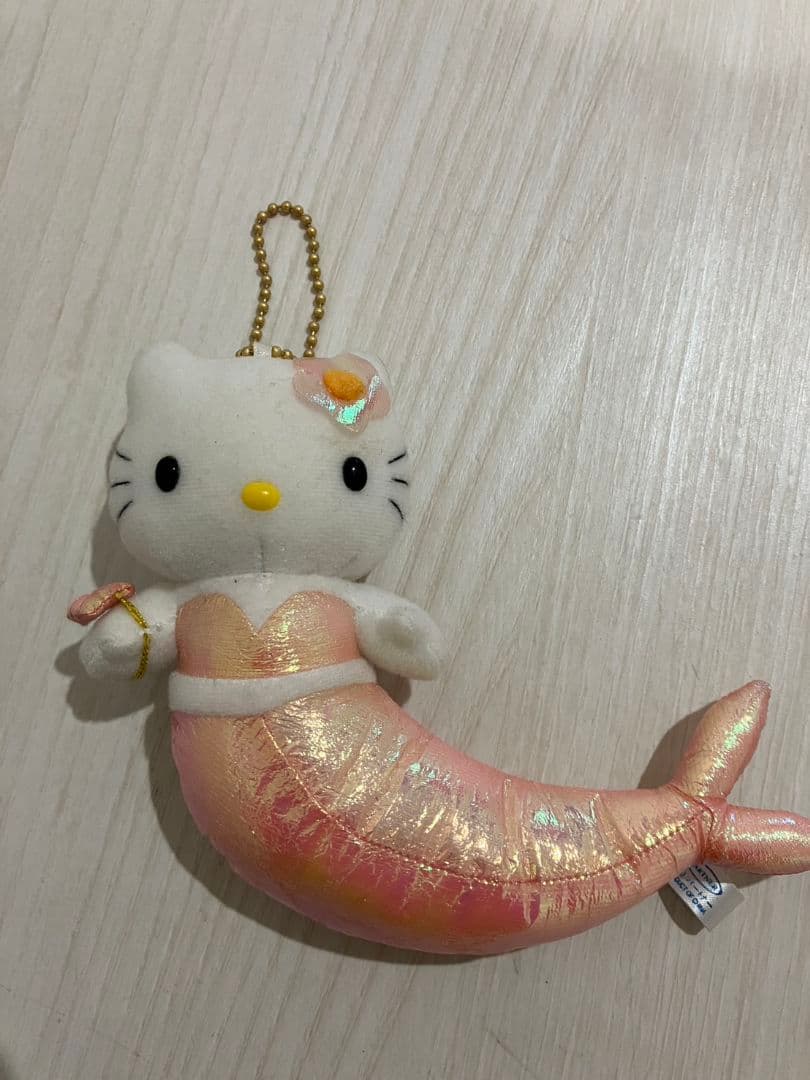 平成レトロ レア ハローキティ 人魚 マーメイド キーホルダー - メルカリ