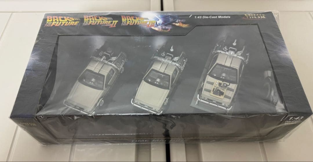 ビテス バックトゥザフューチャー デロリアン　ミニカー 1/43 デロリアン　ミニカー 1/43 バックトゥザフューチャー ビテス