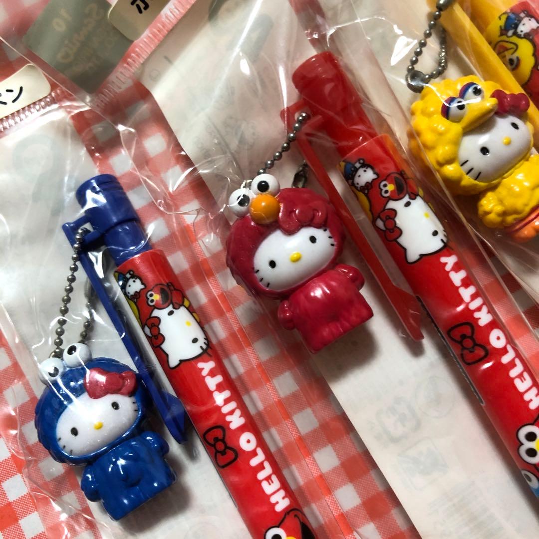 ハローキティちゃん セサミストリート コラボボールペンセット 2010年