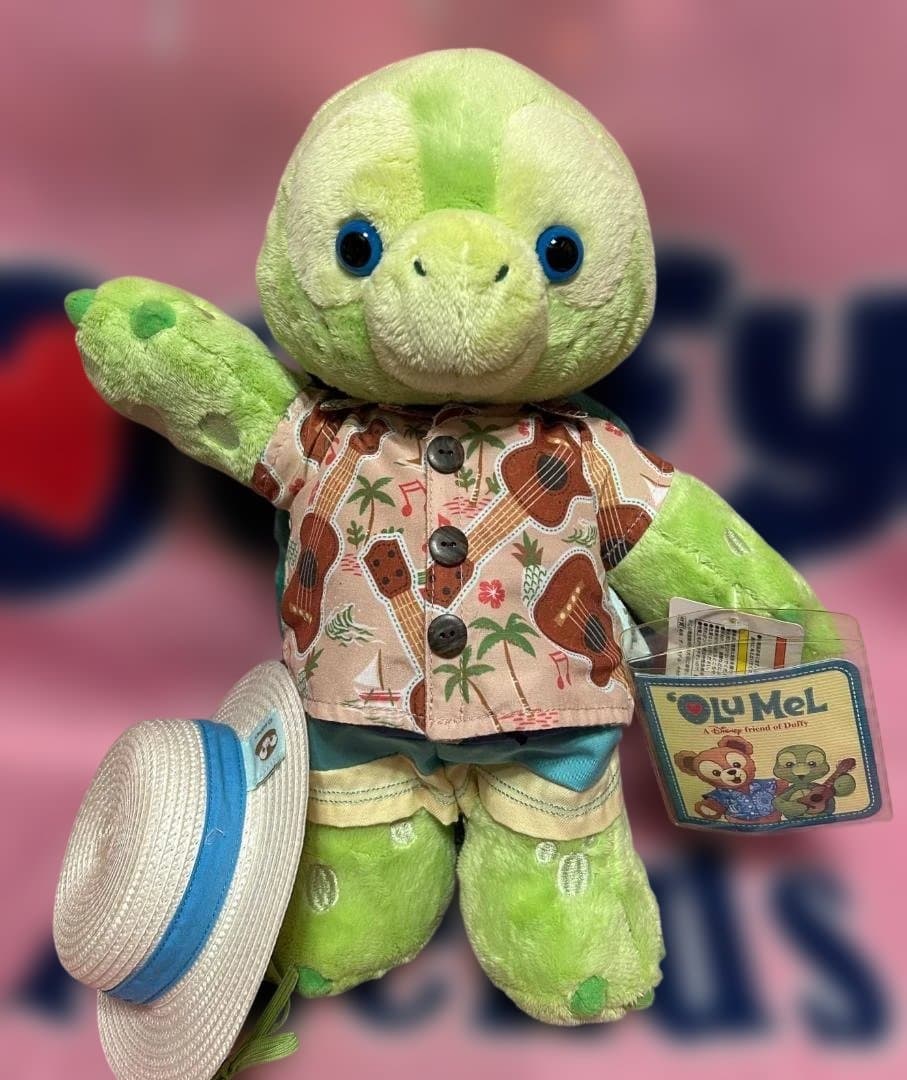 超童顔 TDS オルメル Sサイズ ぬいぐるみ ポーズも取れて自立可能 コス付き