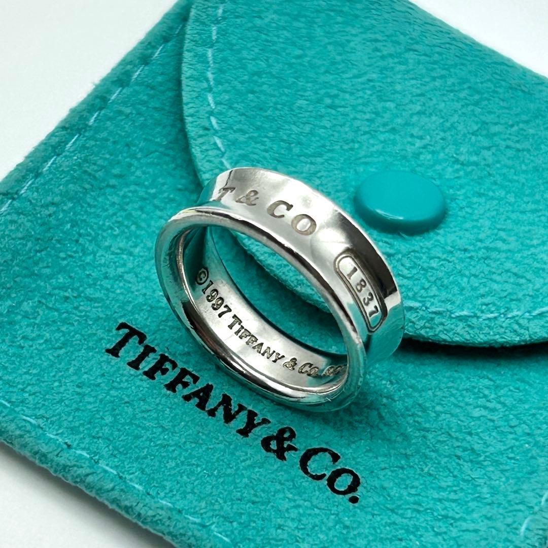 美品　ティファニー　ナロー　1837 リング　約18号　シルバー　925 Amazon.co.jp: [ティファニー] リング アクセサリー TIFFANY&Co. 1837
