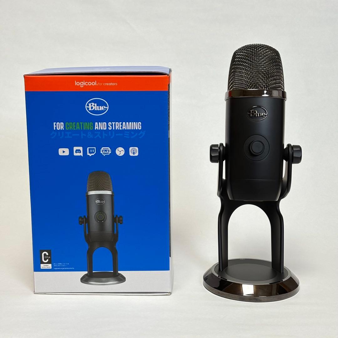 logicool Blue Yeti X USBコンデンサーマイク ロジクール、BlueマイクロフォンズのUSBコンデンサーマイク Yeti X と