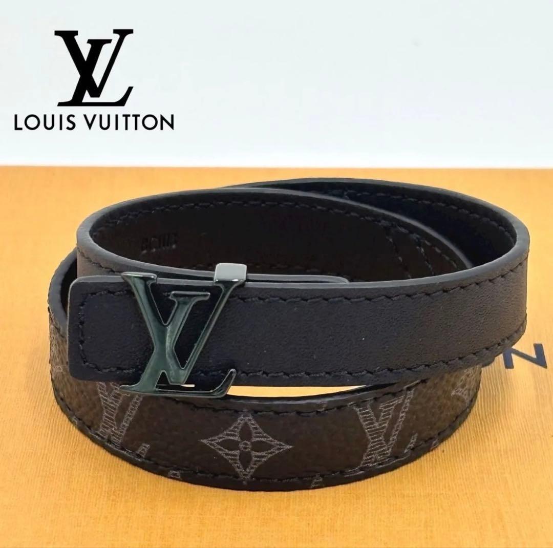 未使用品ルイヴィトン モノグラム エクリプス ブラスレ ブレスレット