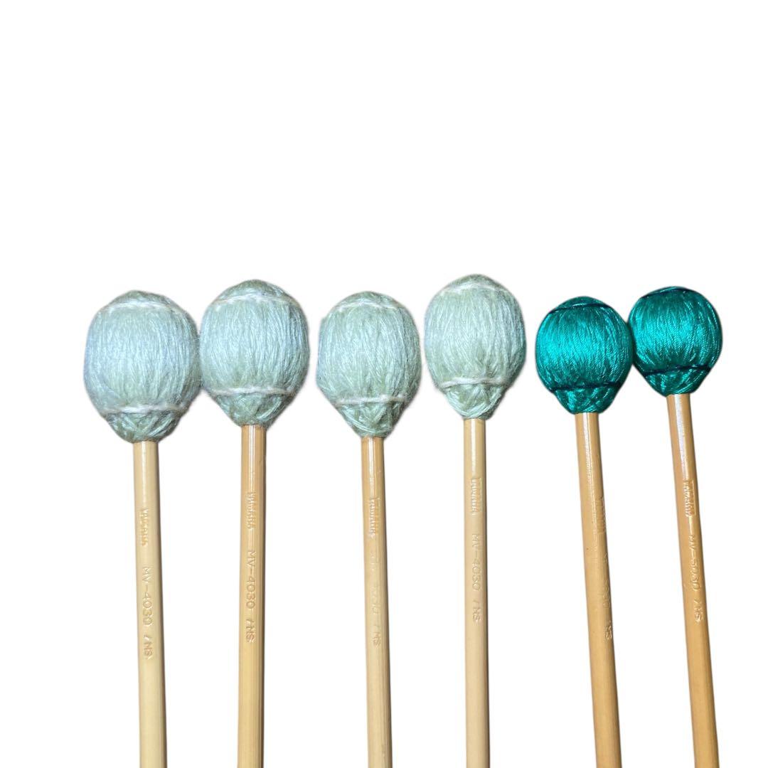 YAMAHA マリンバマレット 3組 6本 まとめ売り パーカッション・打楽器